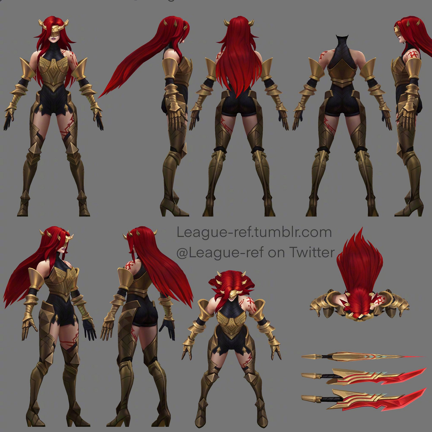 《英雄聯盟》“狼神英靈”斯維因皮膚展示 建模圖 《英雄聯盟》“狼神英靈”斯維因皮膚展示 建模圖