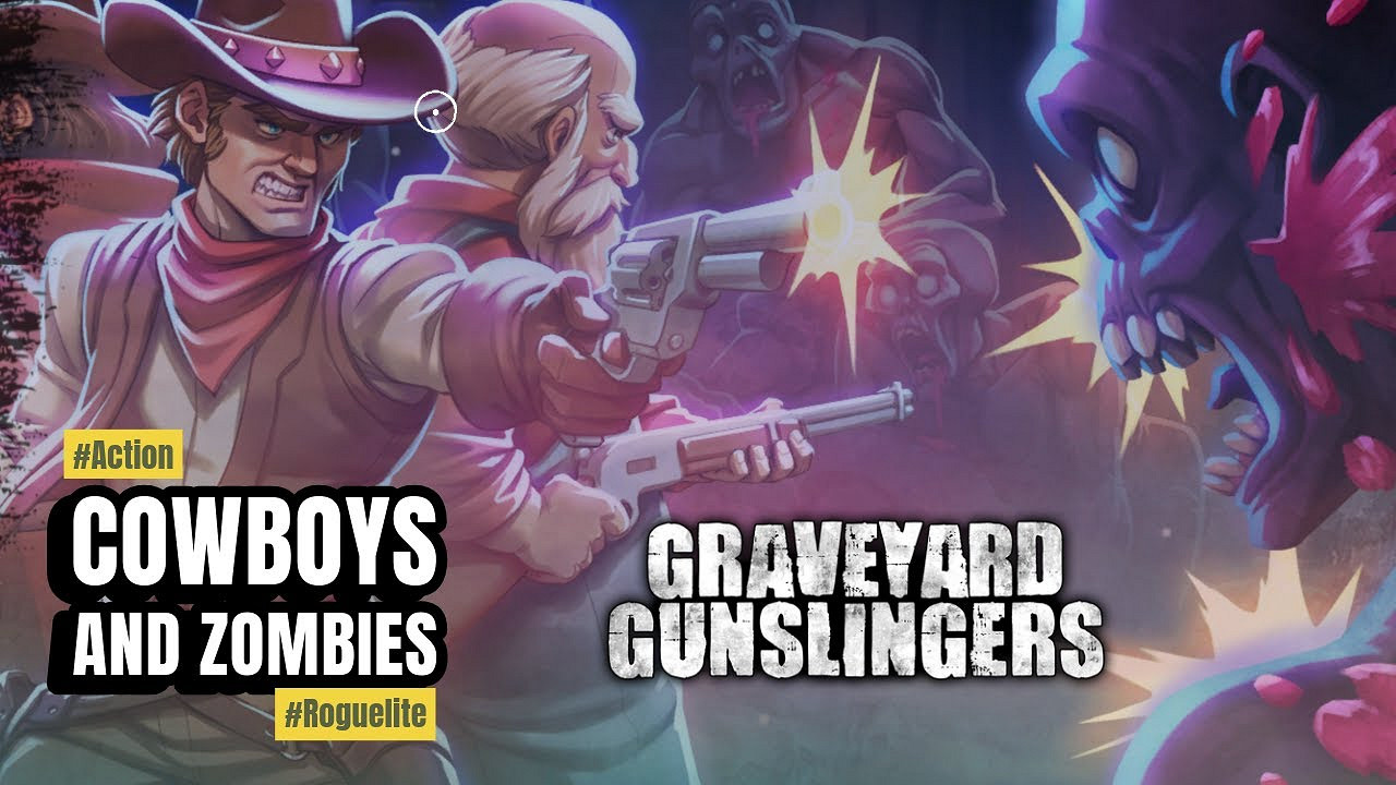 動作類肉鴿生存射擊遊戲《墓地槍手》現已推出試玩Demo 11月9日正式發售