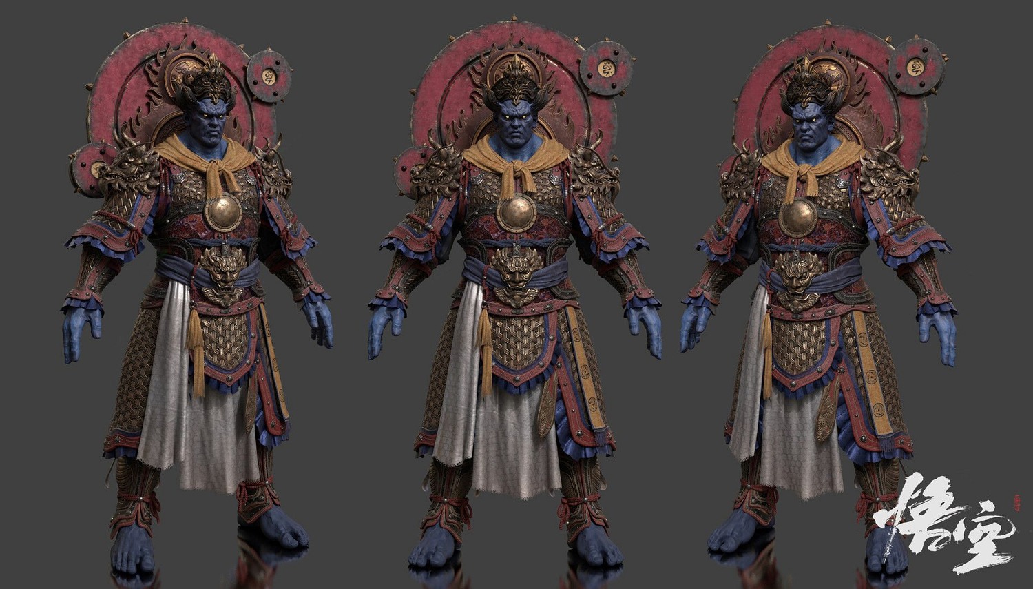 《黑神話》曝新角色設定圖 四大天王、掌燈禦史等! 《黑神話》曝新角色設定圖 四大天王、掌燈禦史等!