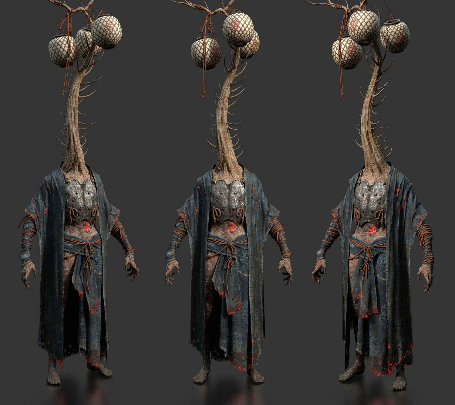 《黑神話》曝新角色設定圖 四大天王、掌燈禦史等! 《黑神話》曝新角色設定圖 四大天王、掌燈禦史等!