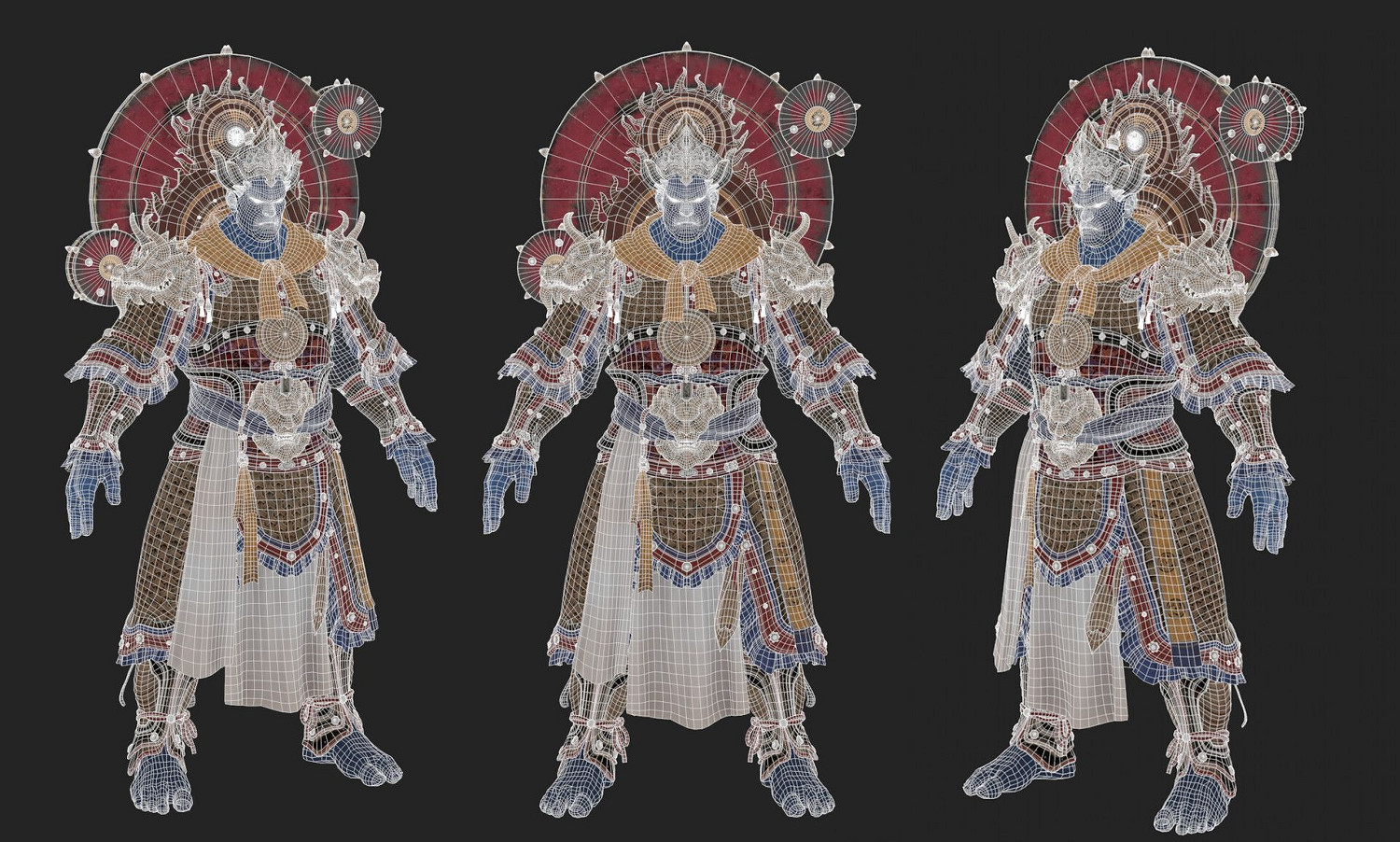 《黑神話》曝新角色設定圖 四大天王、掌燈禦史等! 《黑神話》曝新角色設定圖 四大天王、掌燈禦史等!