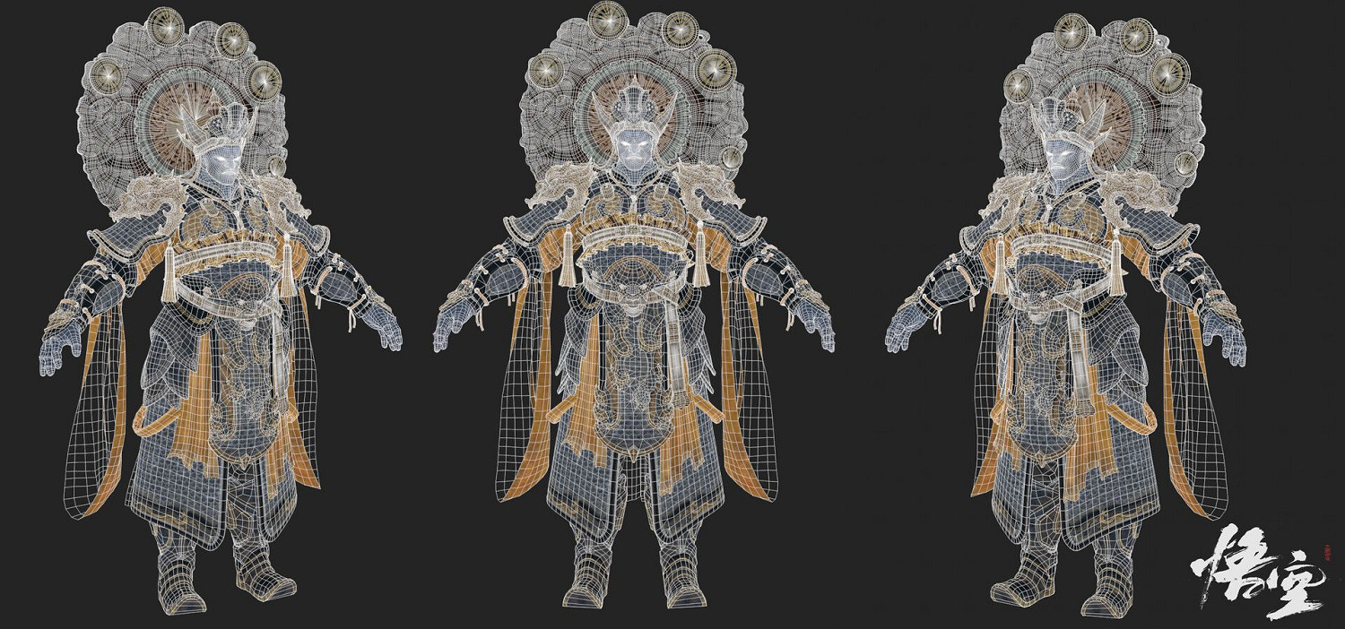 《黑神話》曝新角色設定圖 四大天王、掌燈禦史等! 《黑神話》曝新角色設定圖 四大天王、掌燈禦史等!