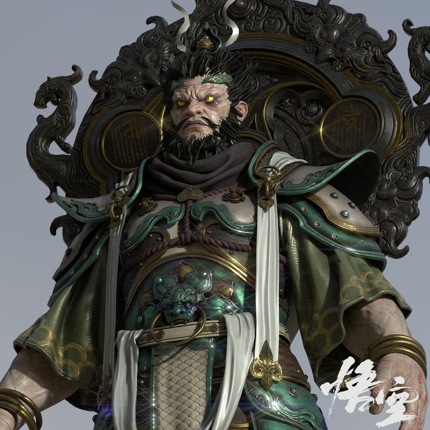 《黑神話》曝新角色設定圖 四大天王、掌燈禦史等! 《黑神話》曝新角色設定圖 四大天王、掌燈禦史等!