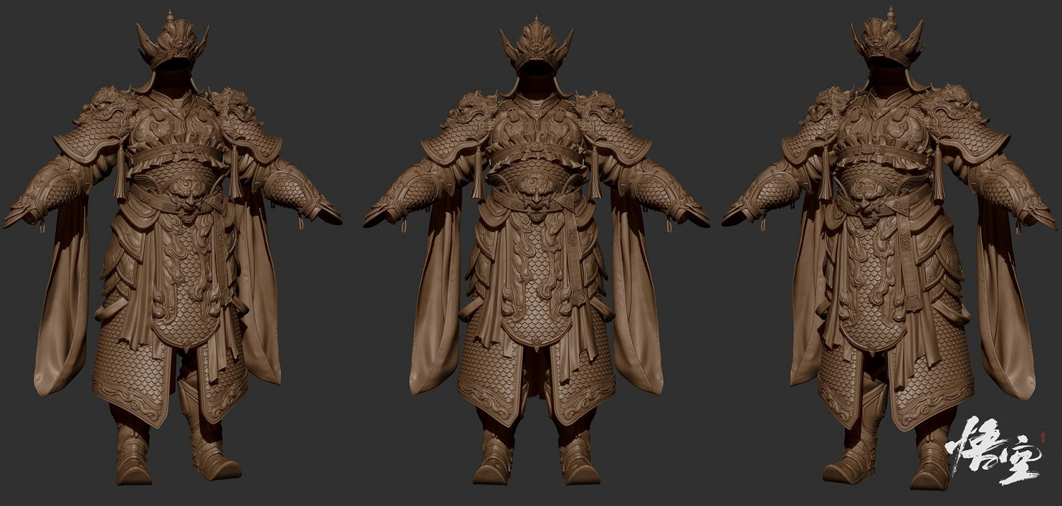 《黑神話》曝新角色設定圖 四大天王、掌燈禦史等! 《黑神話》曝新角色設定圖 四大天王、掌燈禦史等!