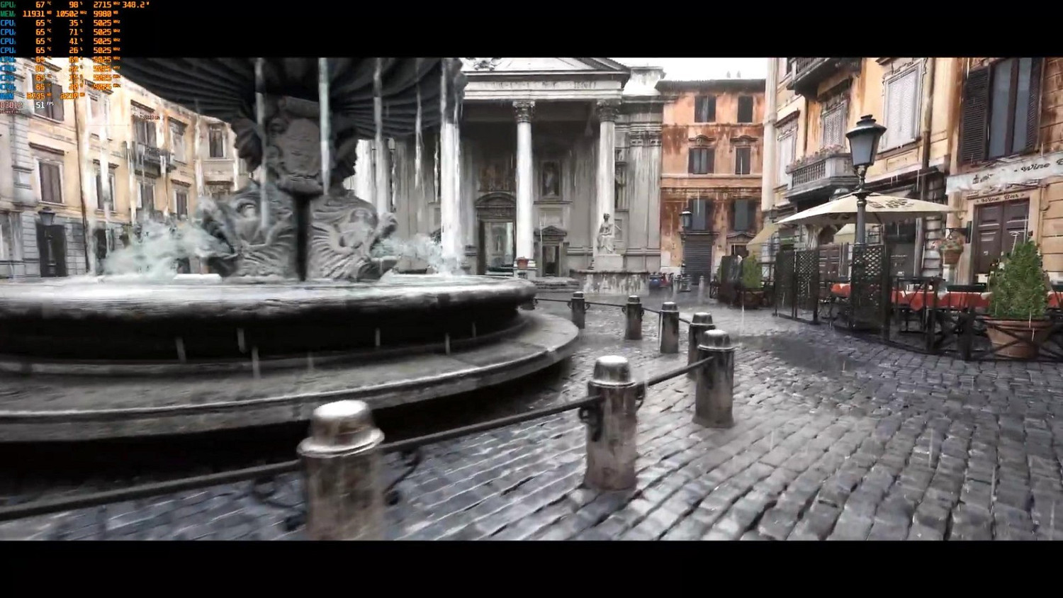 虛幻5.4引擎羅馬小鎮展示 畫面逼真讓人難辨真假