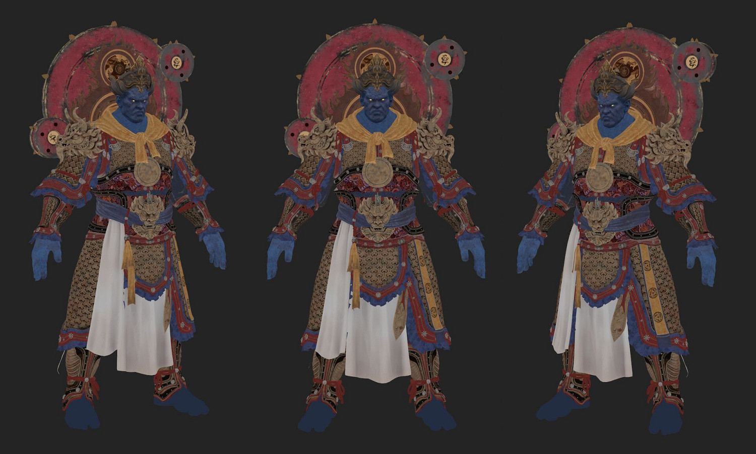 《黑神話》曝新角色設定圖 四大天王、掌燈禦史等! 《黑神話》曝新角色設定圖 四大天王、掌燈禦史等!