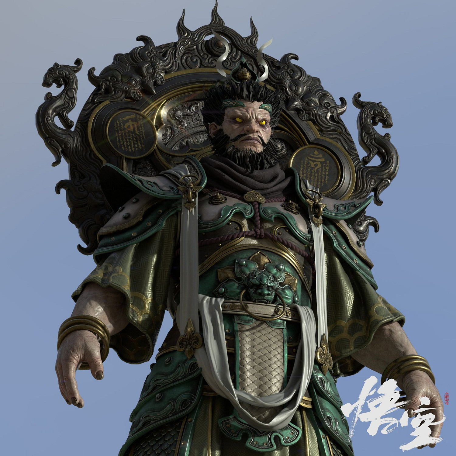 《黑神話》曝新角色設定圖 四大天王、掌燈禦史等! 《黑神話》曝新角色設定圖 四大天王、掌燈禦史等!