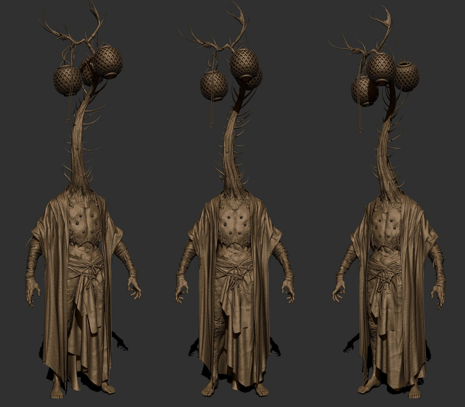 《黑神話》曝新角色設定圖 四大天王、掌燈禦史等! 《黑神話》曝新角色設定圖 四大天王、掌燈禦史等!