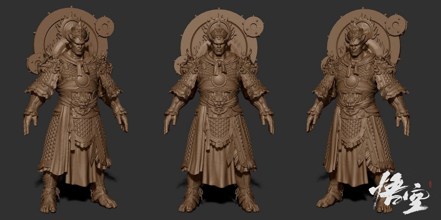 《黑神話》曝新角色設定圖 四大天王、掌燈禦史等! 《黑神話》曝新角色設定圖 四大天王、掌燈禦史等!