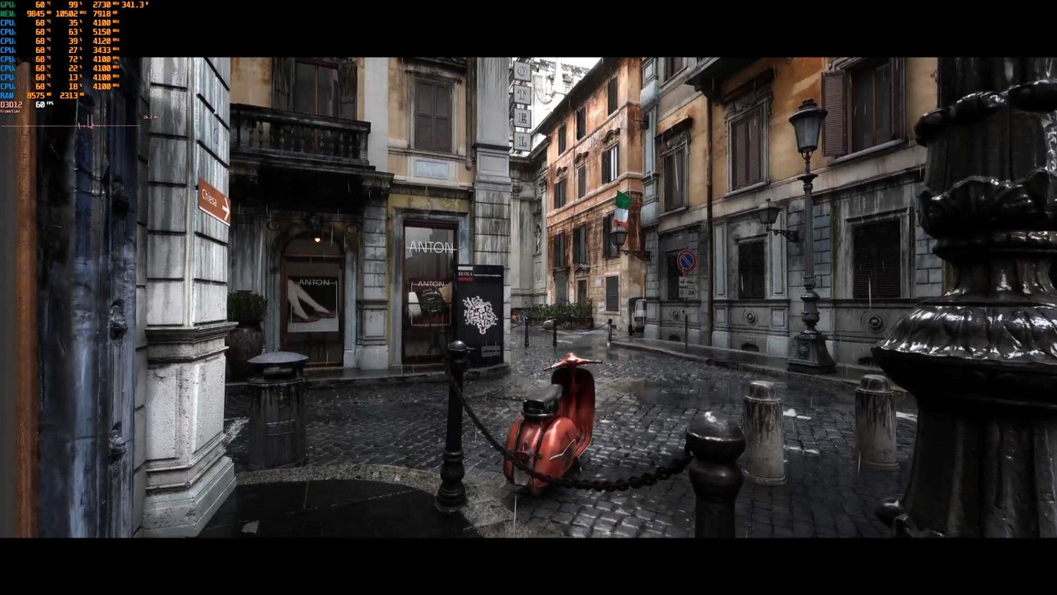 虛幻5.4引擎羅馬小鎮展示 畫面逼真讓人難辨真假