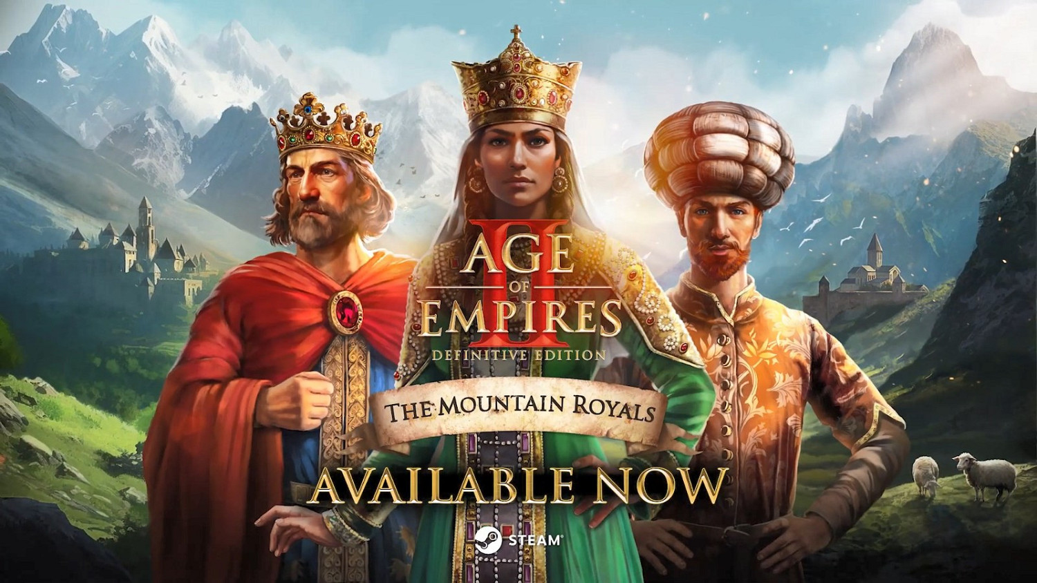 《世紀帝國2:決定版》新DLC“皇家山脈”發售 定價89元 《世紀帝國2:決定版》新DLC“皇家山脈”發售 定價89元