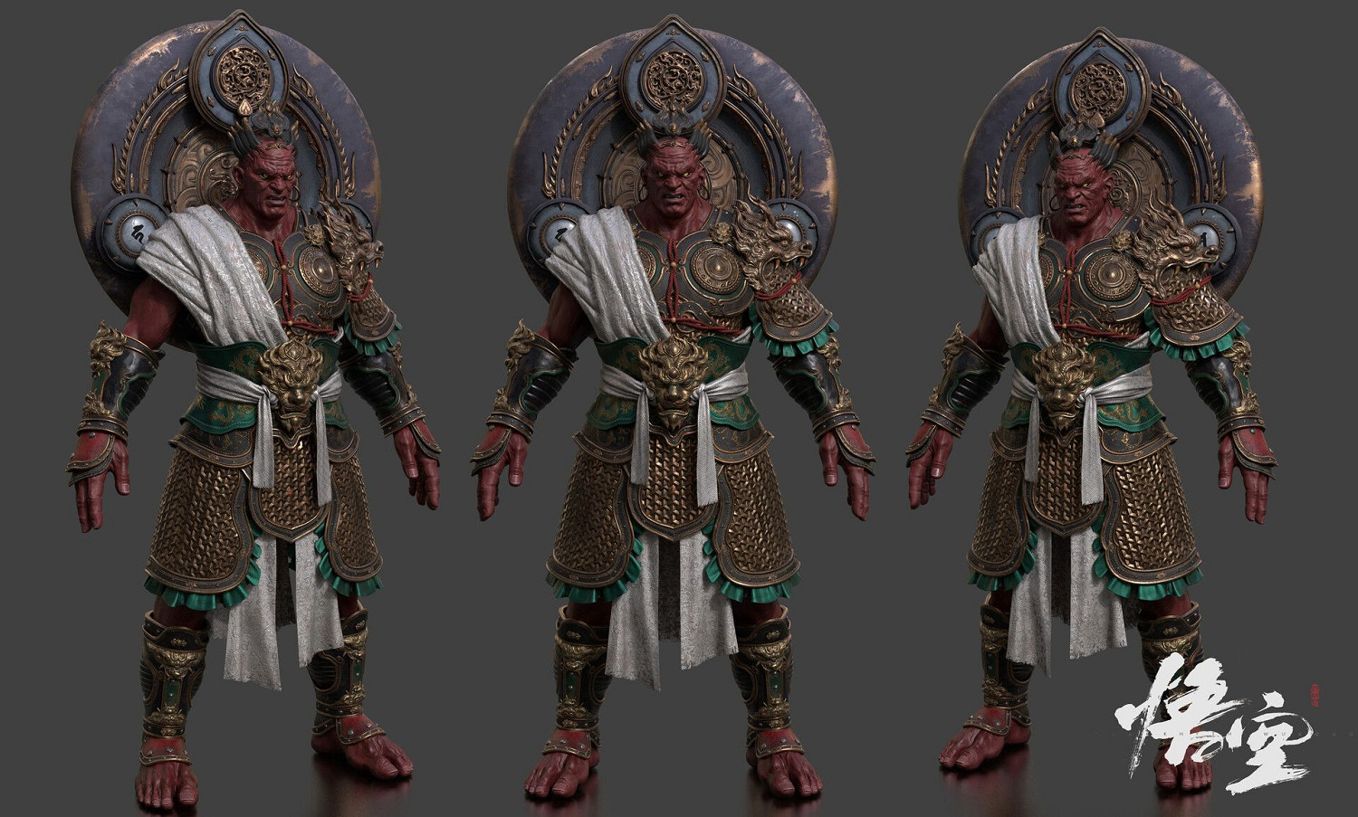 《黑神話》曝新角色設定圖 四大天王、掌燈禦史等! 《黑神話》曝新角色設定圖 四大天王、掌燈禦史等!