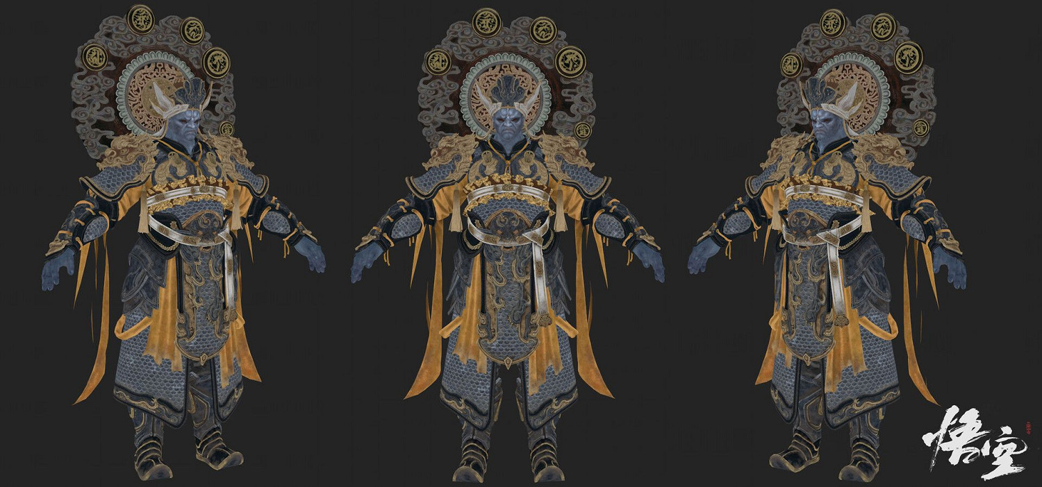 《黑神話》曝新角色設定圖 四大天王、掌燈禦史等! 《黑神話》曝新角色設定圖 四大天王、掌燈禦史等!