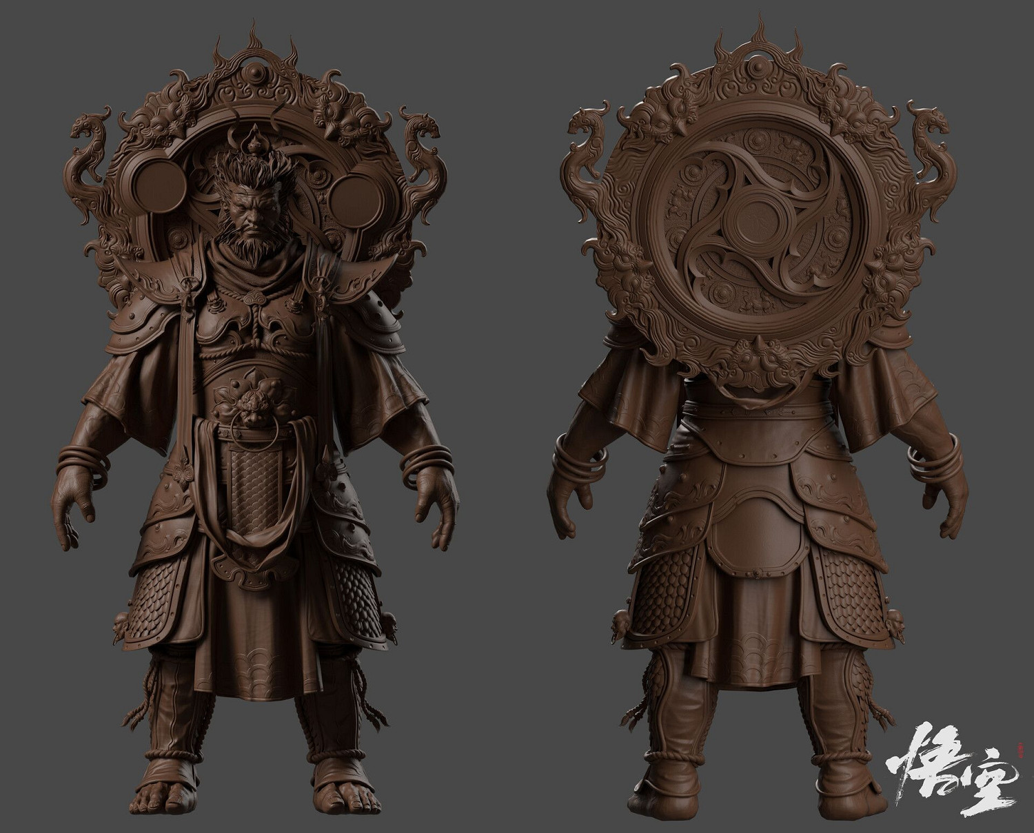 《黑神話》曝新角色設定圖 四大天王、掌燈禦史等! 《黑神話》曝新角色設定圖 四大天王、掌燈禦史等!