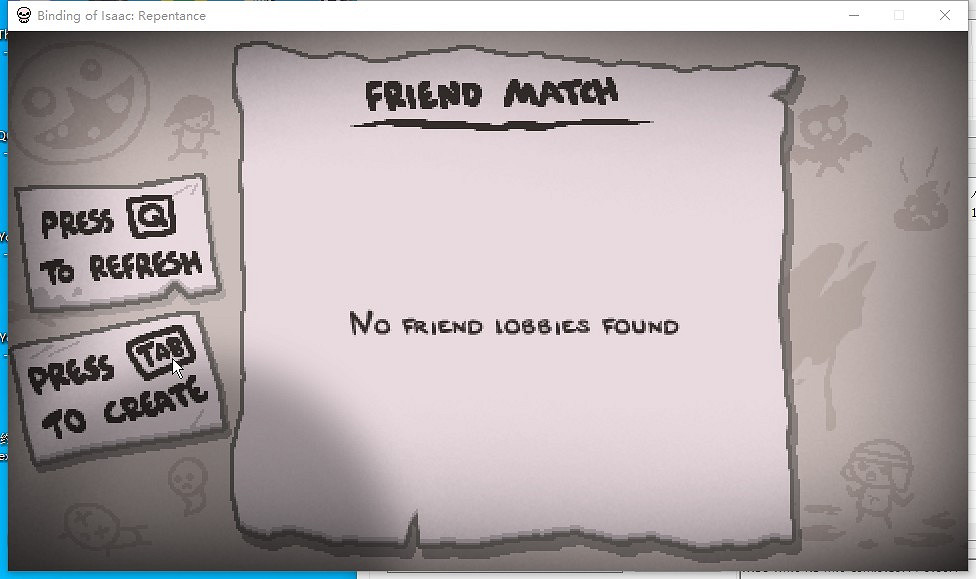 《以撒的結合:重生》遊俠對戰平台連線教學 《以撒的結合:重生》遊俠對戰平台連線教學