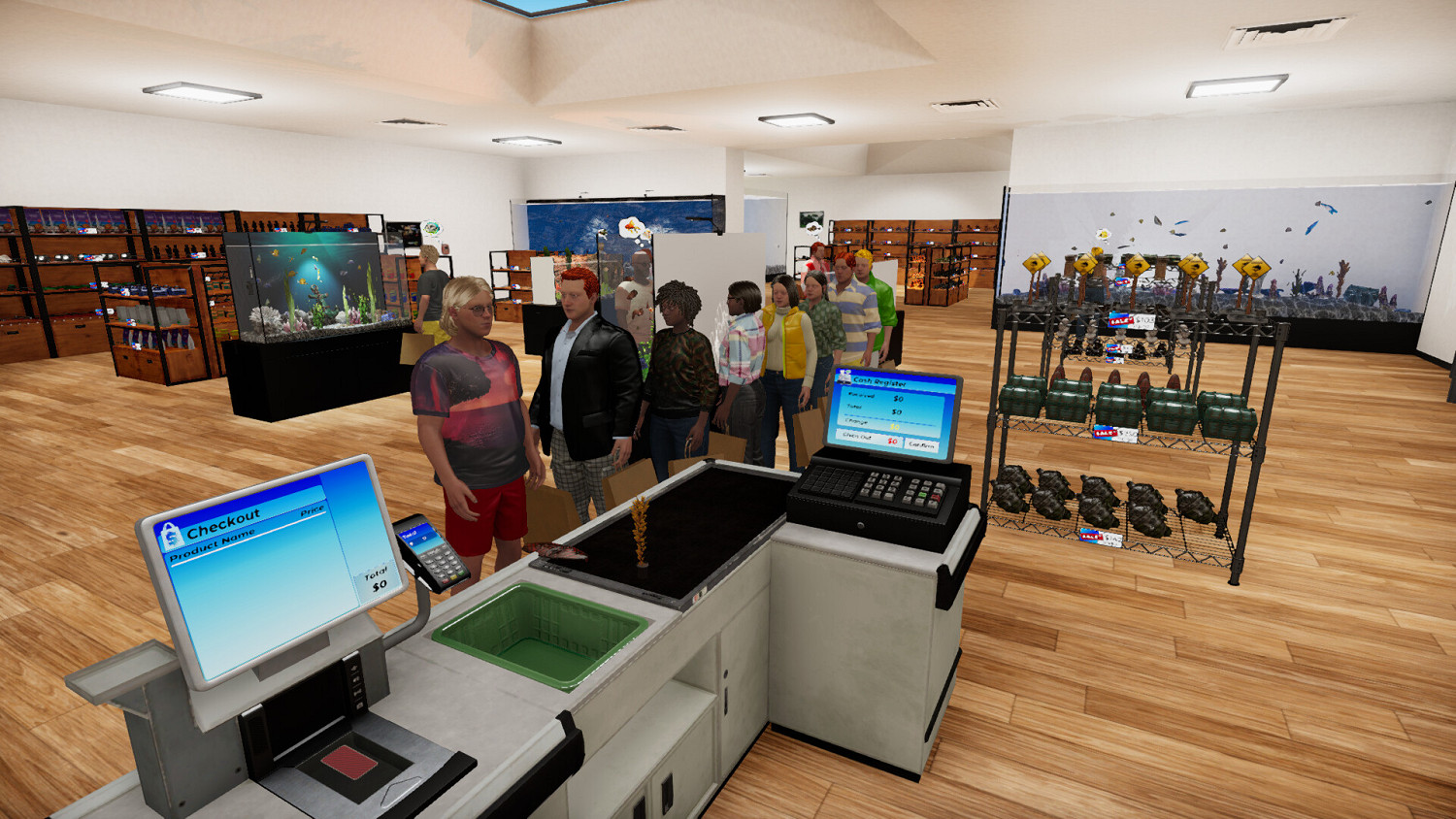 模擬經營新作《水生超市模擬器》正式登陸Steam! 模擬經營新作《水生超市模擬器》正式登陸Steam!