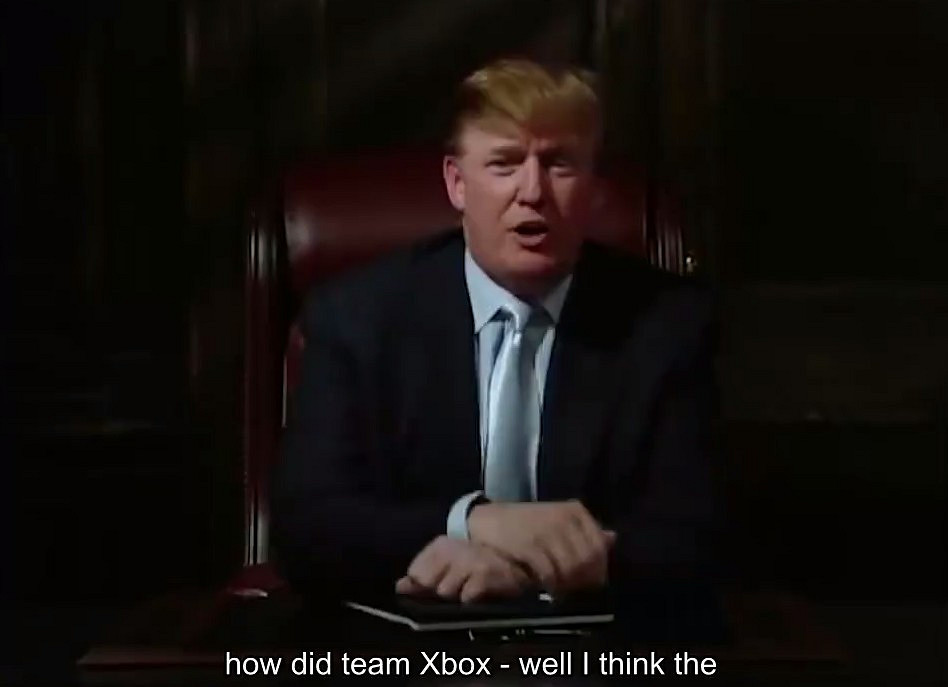 重回白宮!川普2004年經典Xbox廣告片段重現 重回白宮!川普2004年經典Xbox廣告片段重現