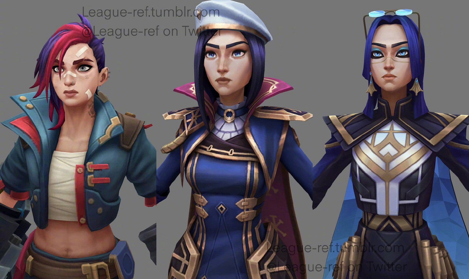 《英雄聯盟》“奧術2”皮膚原畫 模型圖公開! 《英雄聯盟》“奧術2”皮膚原畫 模型圖公開!