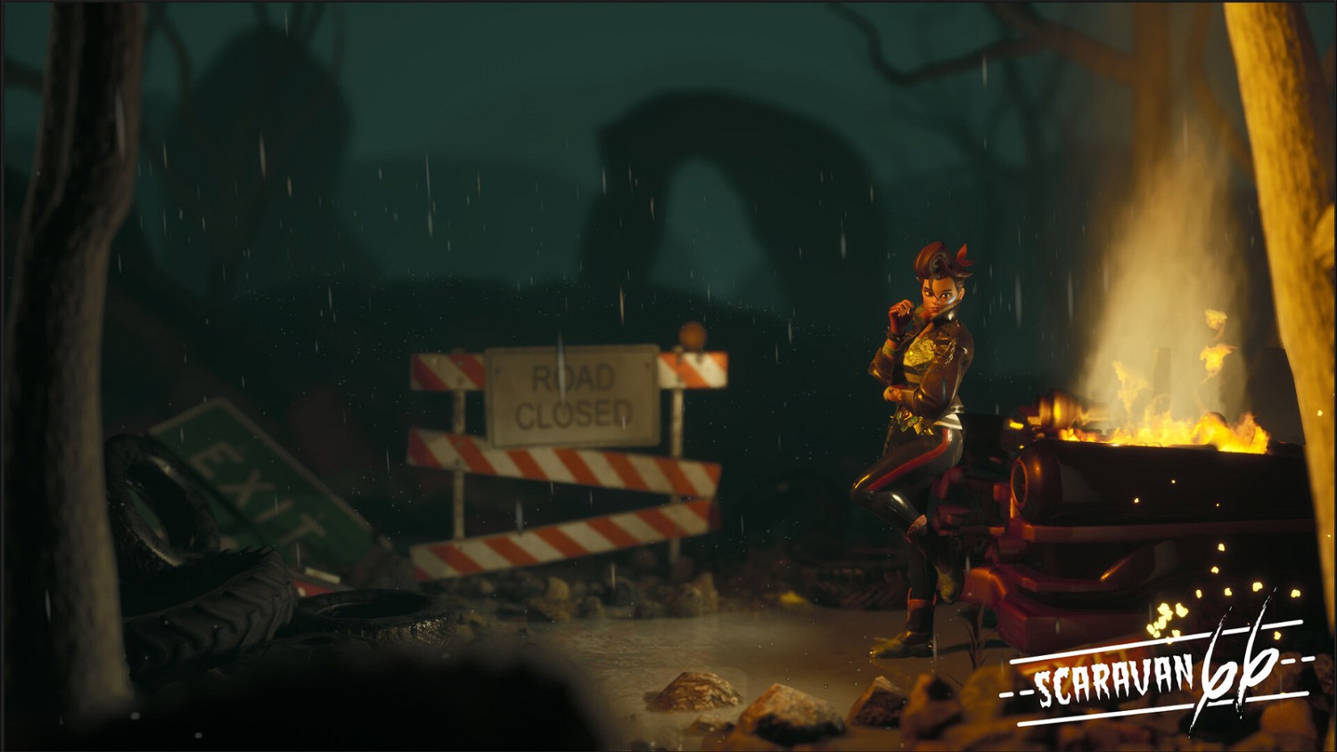 汽車戰鬥Roguelike動作遊戲《Scaravan 66》Steam頁面 發售日待定 汽車戰鬥Roguelike動作遊戲《Scaravan 66》Steam頁面 發售日待定