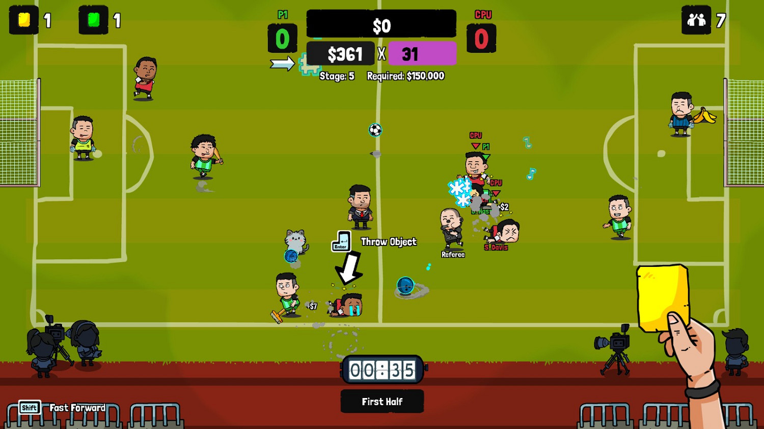 足球遊戲《超級無厘頭足球》Steam頁面上線 發售日待定 足球遊戲《超級無厘頭足球》Steam頁面上線 發售日待定