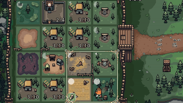 像素風格城市建造類肉鴿遊戲《王之凝視》現已在Steam平台推出試玩Demo