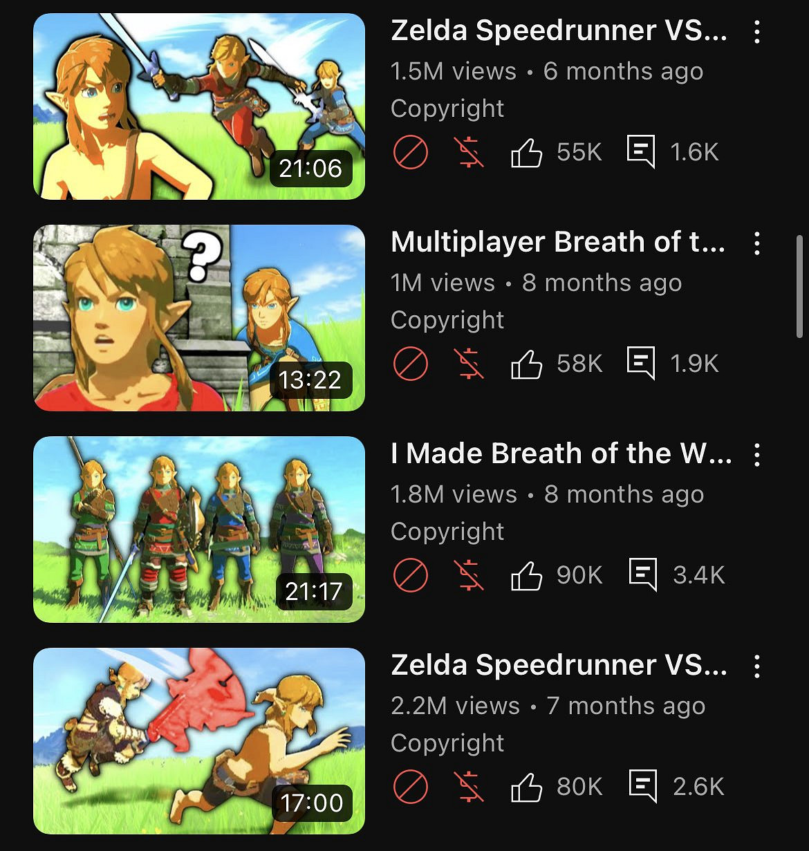 主播發布《薩爾達傳說:曠野之息》多人MOD 老任出手了 主播發布《薩爾達傳說:曠野之息》多人MOD 老任出手了