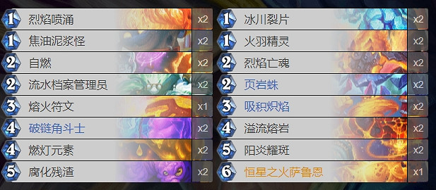 爐石戰記深暗領域版本第一天卡組推薦