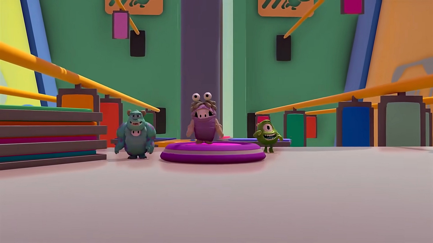 該上班啦!《糖豆人》×《怪獸電力公司》夢幻連動! 該上班啦!《糖豆人》×《怪獸電力公司》夢幻連動!