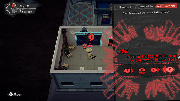 線上社交推理遊戲《EATH NOTE 暗影任務》在Steam發售
