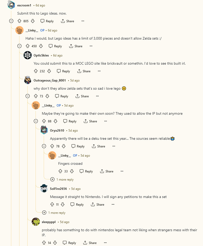 《薩爾達傳說》玩家使用近1萬5千塊樂高積木 搭建出海拉魯地圖 《薩爾達傳說》玩家使用近1萬5千塊樂高積木 搭建出海拉魯地圖