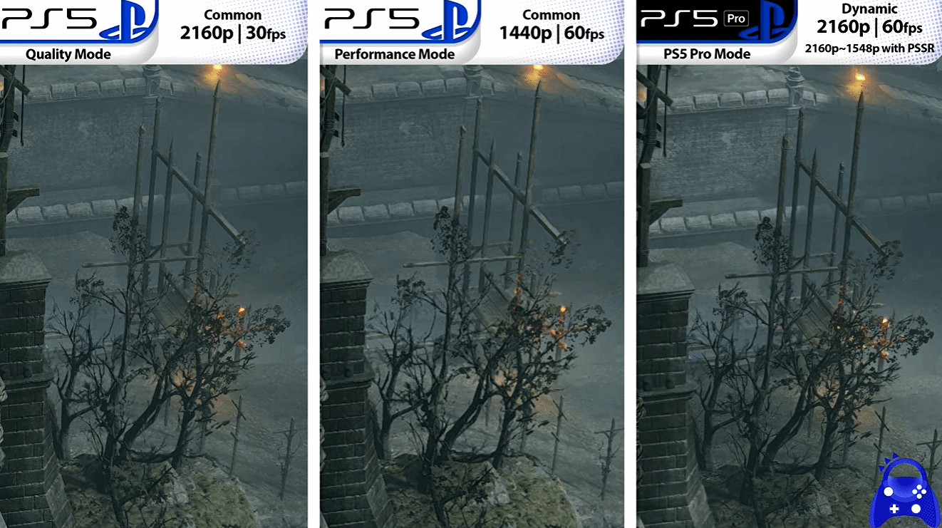 《惡魔之魂：重製版》PS5與Pro畫面對比 4K/60穩穩的