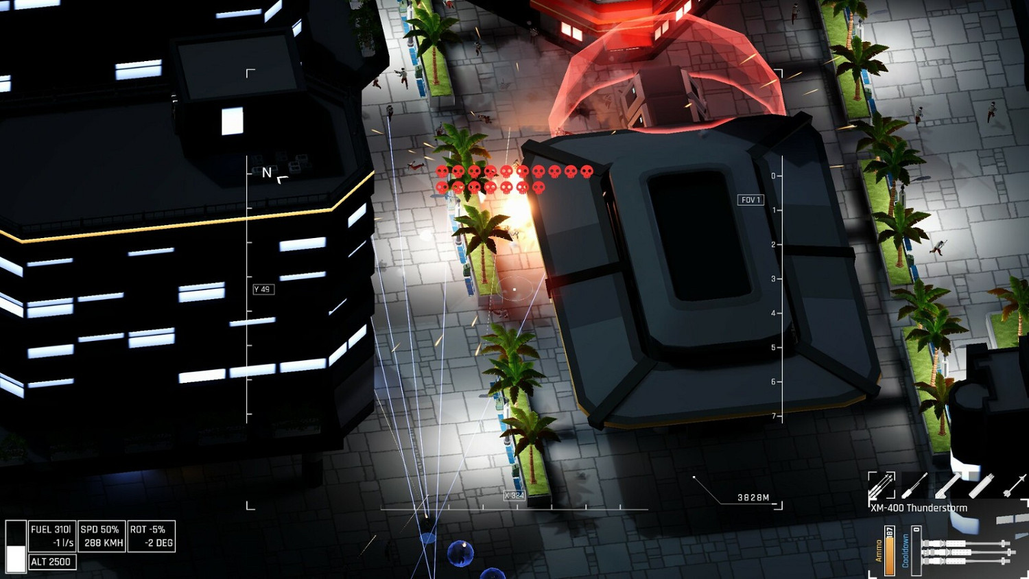 未來風格空中炮艇遊戲《Drone Sector》Steam頁面開放 2025年發行 未來風格空中炮艇遊戲《Drone Sector》Steam頁面開放 2025年發行