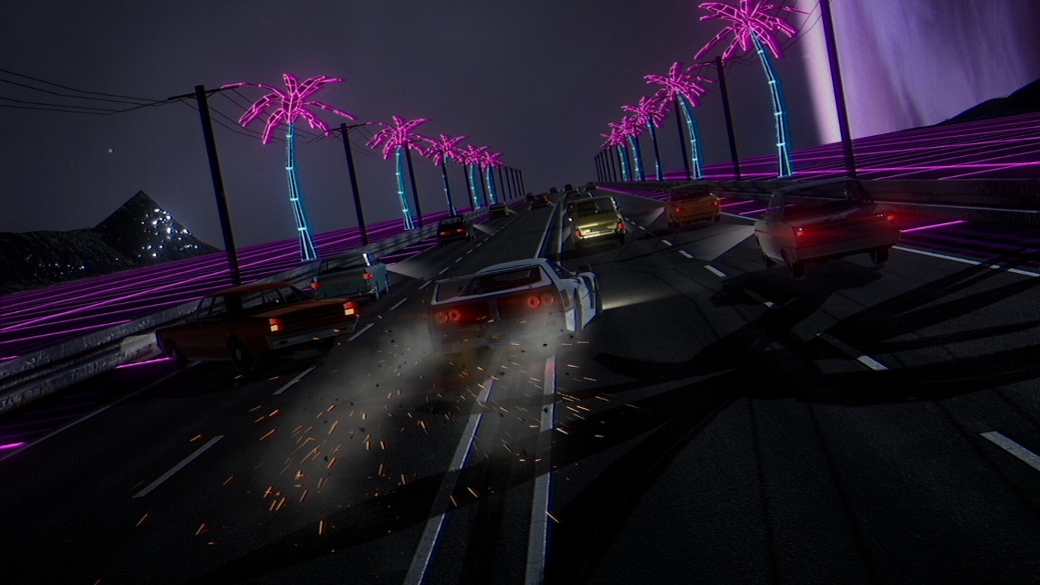 復古風格競速‎遊戲《Retrowave 2》Steam頁面開放 12月5日發行