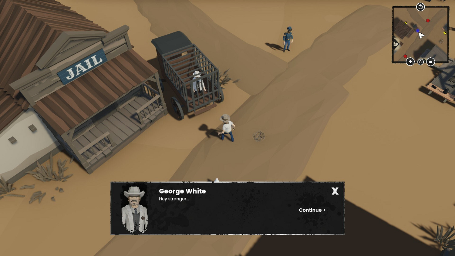 西部背景俯視角冒險遊戲《灰塵與勇氣》現已在Steam平台推出試玩Demo