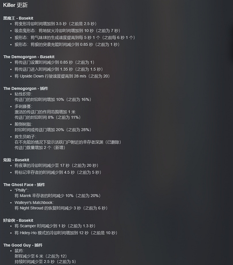 《黎明死線》史詩重大更新:新殺手獵犬大師登場! 《黎明死線》史詩重大更新:新殺手獵犬大師登場!