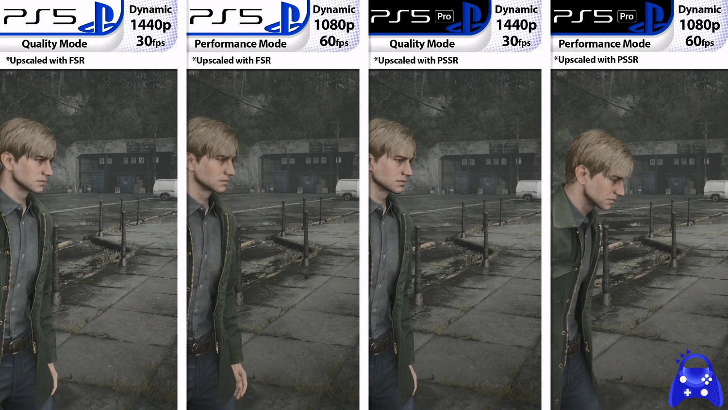 《沉默之丘2重製版》PS5/PS5 Pro畫面對比 差別不大! 《沉默之丘2重製版》PS5/PS5 Pro畫面對比 差別不大!