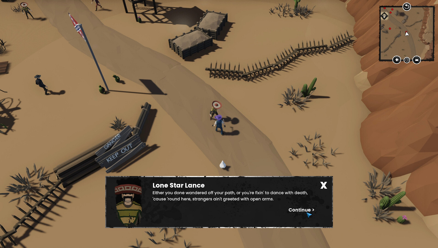 西部背景俯視角冒險遊戲《灰塵與勇氣》現已在Steam平台推出試玩Demo