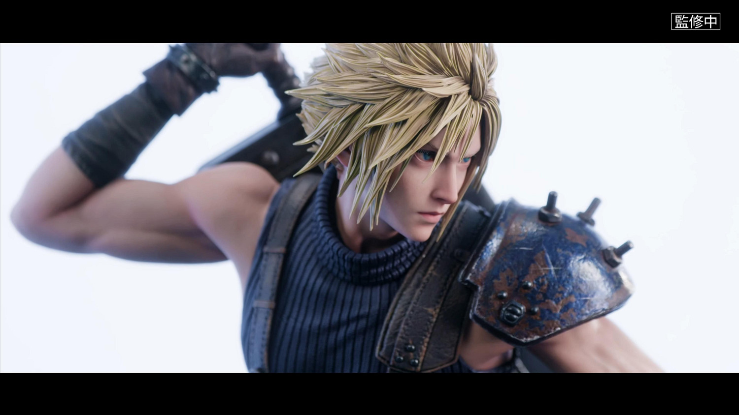 《FF7：重生》官方1/4比例雕像 三個超絕帥哥來了！