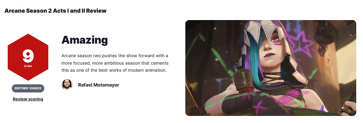 《奧術2》前六集獲IGN 9分 一部當之無愧的續作！