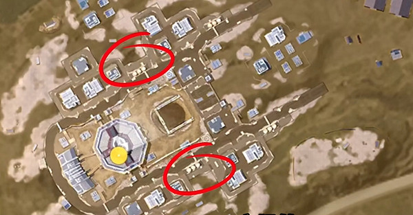 和平精英流浪地球落地舔空投方法