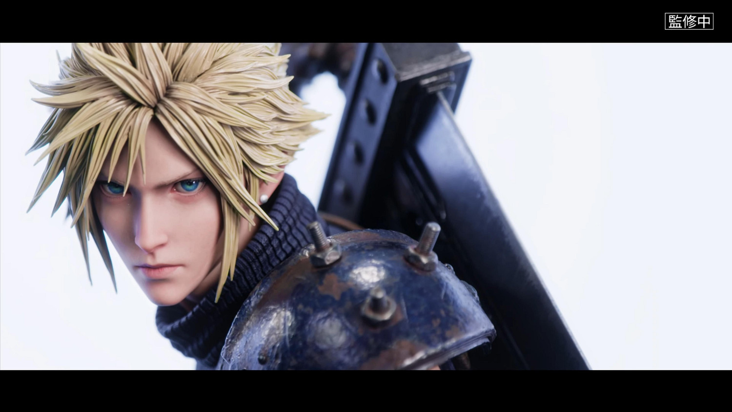 《FF7：重生》官方1/4比例雕像 三個超絕帥哥來了！