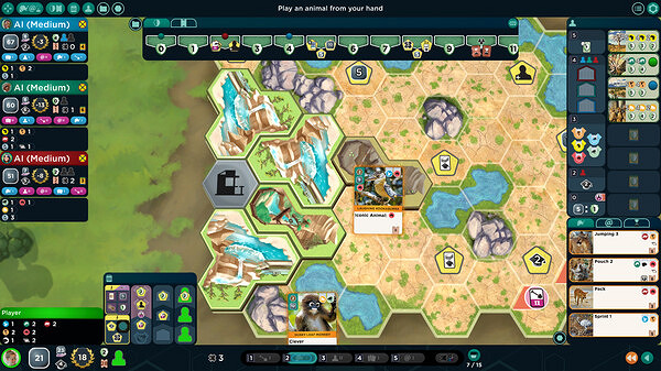 策略桌遊《Ark Nova》Steam頁面開放,12月6日發行! 策略桌遊《Ark Nova》Steam頁面開放,12月6日發行!