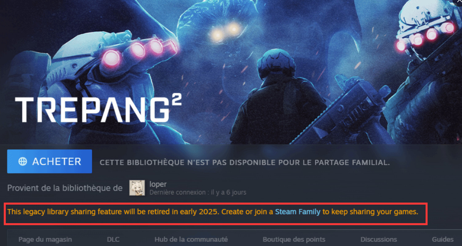 “義父”認好了嗎?Steam舊版家庭共享將於2025年停用 “義父”認好了嗎?Steam舊版家庭共享將於2025年停用