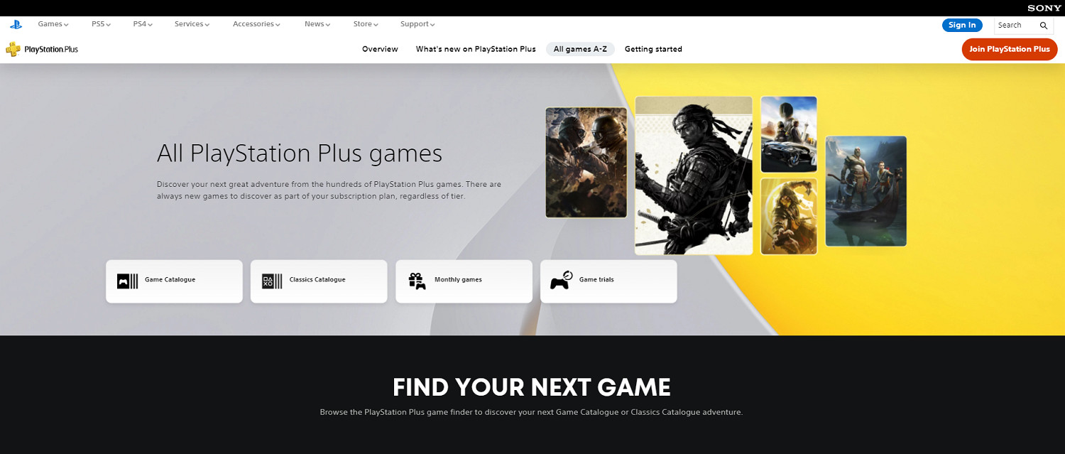 全新PS+頁面現已上線:一站式瀏覽遊戲 體驗更棒! 全新PS+頁面現已上線:一站式瀏覽遊戲 體驗更棒!