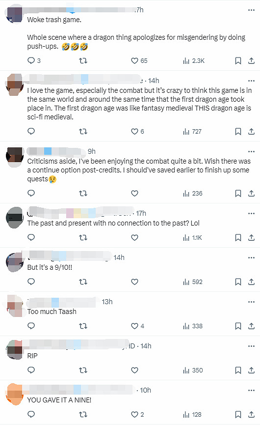 IGN批評《闇龍紀元4》被海外網友群嘲：EA又該儲值?