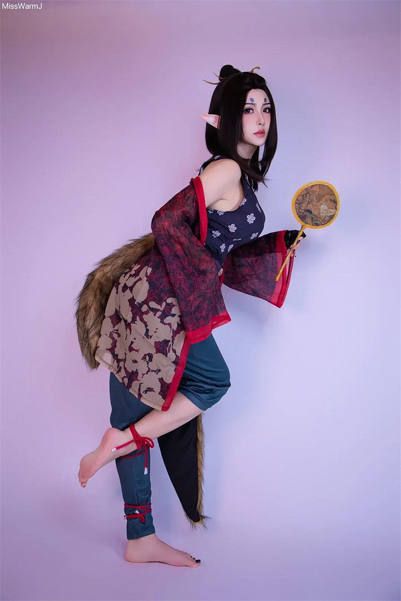 甜妹cos《黑神話:悟空》小狐狸萍萍:俏皮可愛又靈動 甜妹cos《黑神話:悟空》小狐狸萍萍:俏皮可愛又靈動