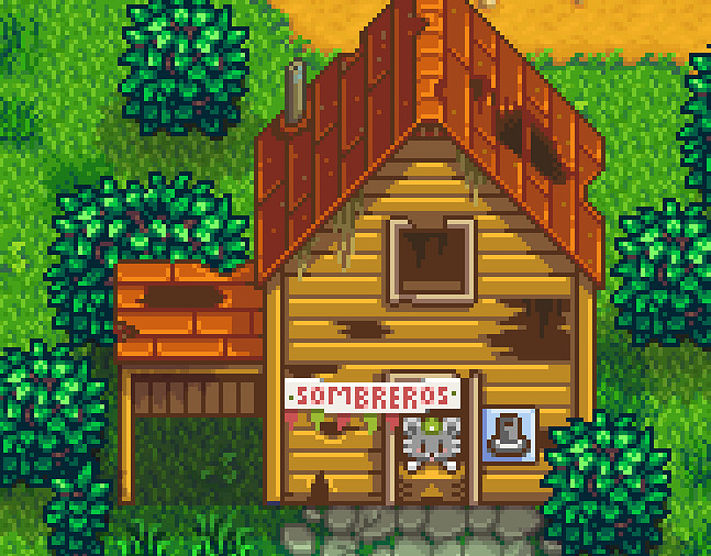 《星露谷》老鼠商人不在也可買帽子?西班牙語限定! 《星露谷》老鼠商人不在也可買帽子?西班牙語限定!