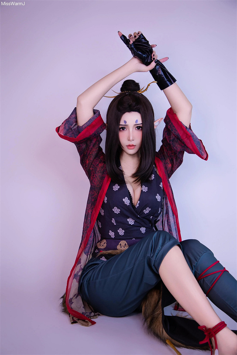 甜妹cos《黑神話:悟空》小狐狸萍萍:俏皮可愛又靈動 甜妹cos《黑神話:悟空》小狐狸萍萍:俏皮可愛又靈動