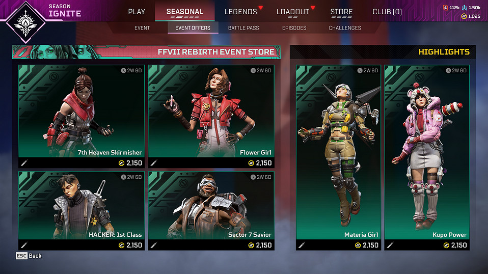 《Apex英雄》也搞會員製？EA新問卷暗示新每月訂閱服務