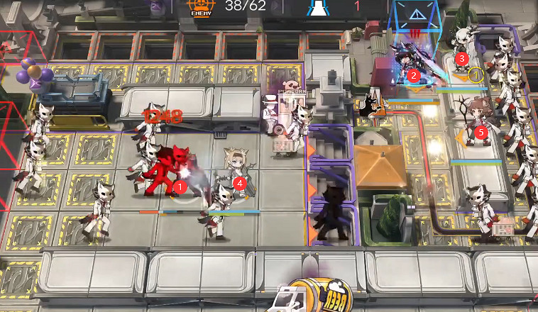 明日方舟揭幕者們PV-EX-7突襲攻略